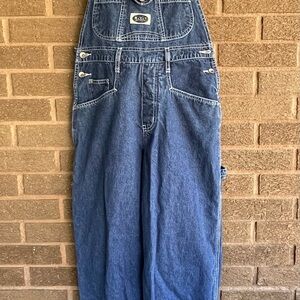 Classic Blue Denim Overalls for Women